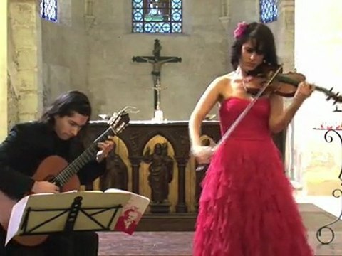 Nightclub 1960, extrait de l'Histoire du Tango d'Astor Piazzolla, violon et guitare.