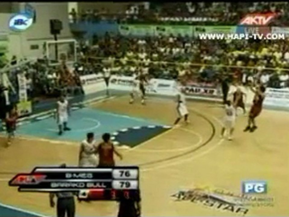James Yap forced Overtime with a three-point shot with 1.8 seconds left in the 4th quarter