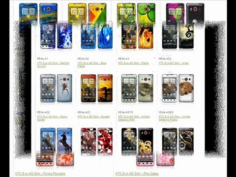 Get HTC EVO 4g shift skin cover at discounted rate through web
