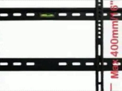 VideoSecu Low Profile TV Wall Mount for Most 32 - 55 Plasma, LCD, LED, HDTV Flat Panel TV, Universal Wall Mounts Bracket