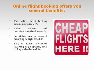 Experience the pleasure of Air travelling with cheap airlines ticket