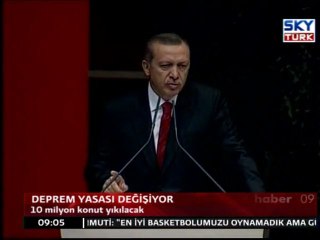 Deprem Yasası Değişiyor