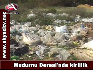 Mudurnu Deresinde Kirlilik