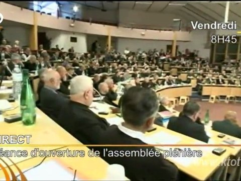 Assemblée plénière des évêques à Lourdes