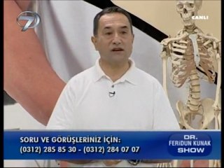 31 Ekim 2011 Dr. Feridun KUNAK Show Kanal7 1/2