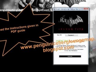 Batman Arkham City Penguin's Iceberg Lounge Challenge Map DLC Free Download