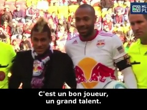 Thierry Henry fan de Neymar !