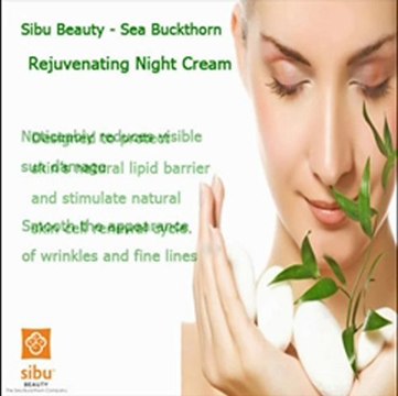 Sea Buckthorn Rejuvenating Night Cream for perfect skin rejuvenation