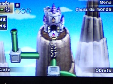 W.T new super mario bros wii part 26:(bonus)le monde 6 part 2