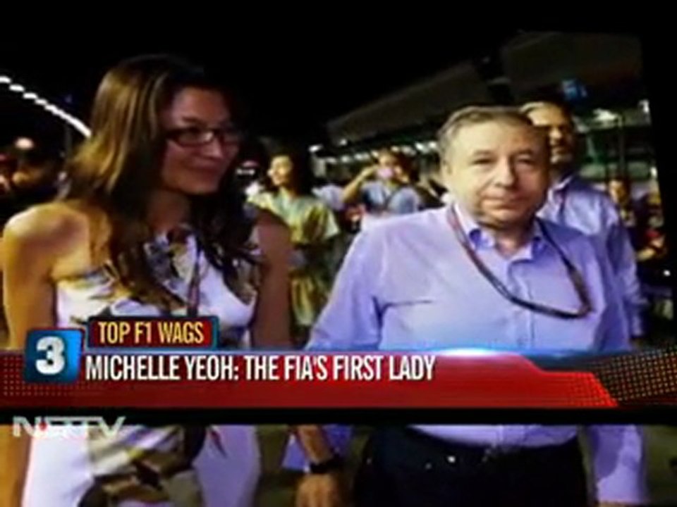 Top 5 Formula One WAGs