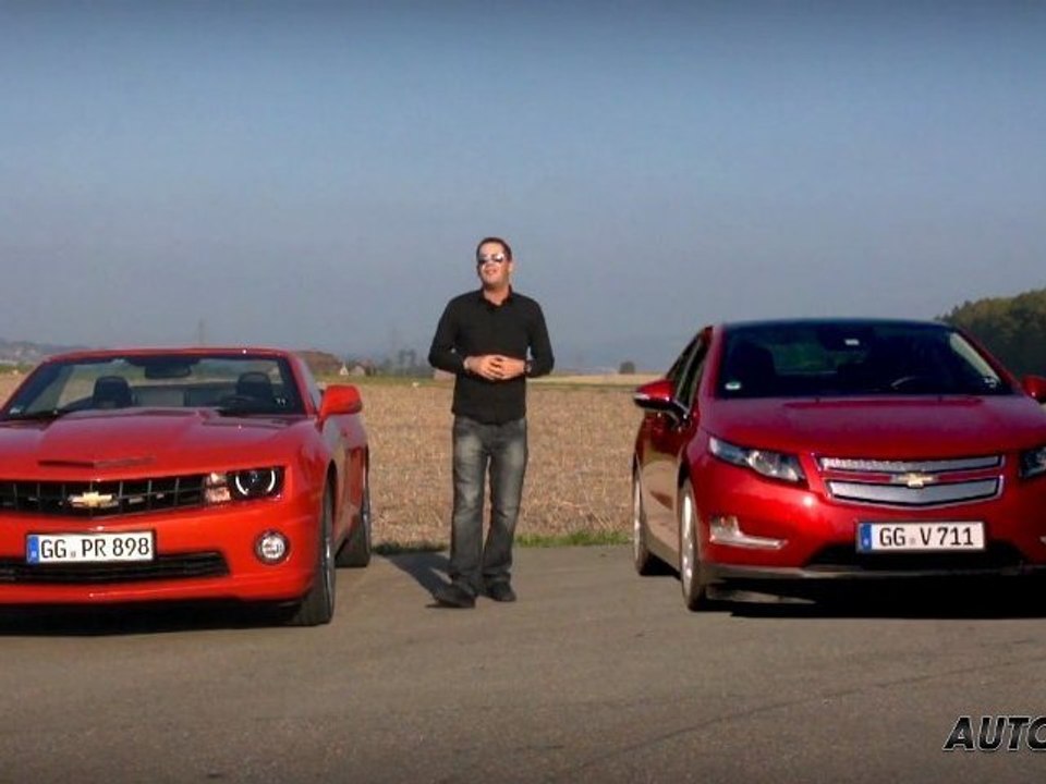 Centenaire Chevrolet Essais Camaro Cabriolet et Volt 2012 par Autobuzz