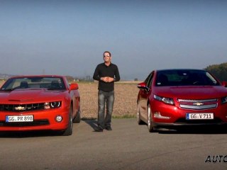 Centenaire Chevrolet Essais Camaro Cabriolet et Volt 2012 par Autobuzz
