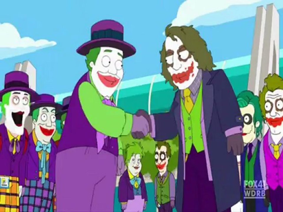 Jack Nicholson Joker and Heath Ledger Joker