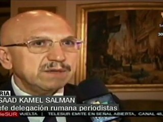 Siria:periodistas rumanos confirman manipulación informativa