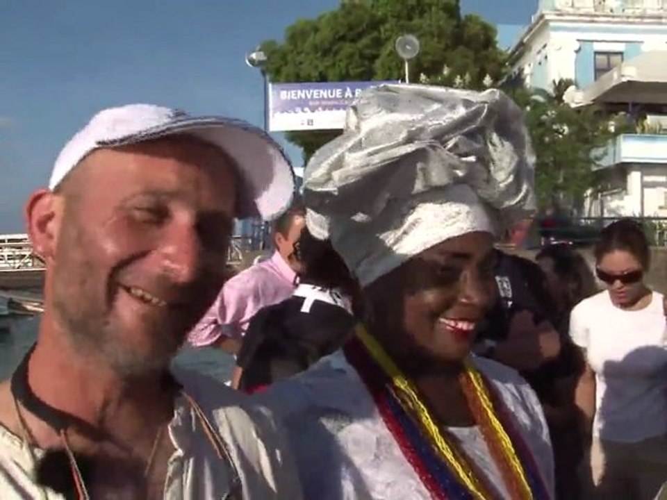 Interview de David Raison à Bahia, vainqueur de la Mini Transat 2011 sur son 747 Teamwork Evolution