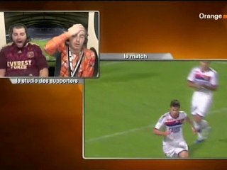 Studio des supporters OL / ASSE 2011