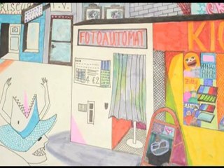 Geschichte von ein Mann mit einem komischen Hut