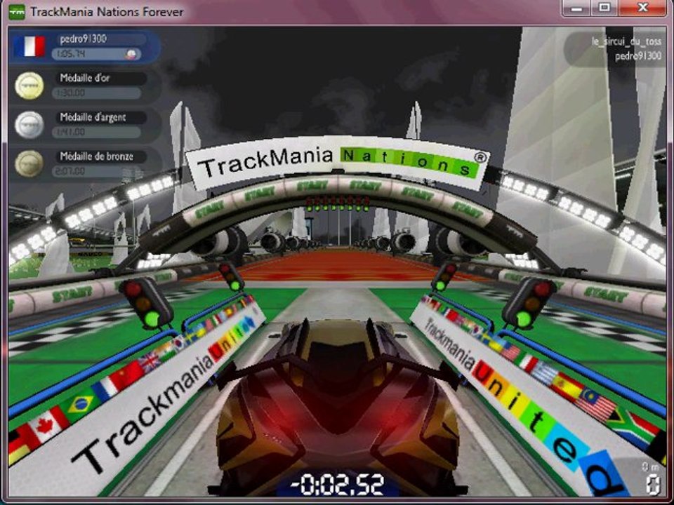 video delir dans TrackMania Nations Forever ep 2