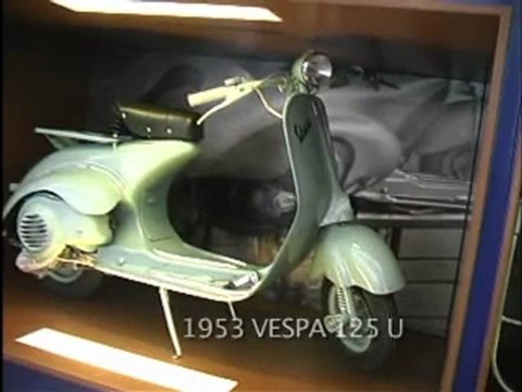 Vespa - Piaggio Scooter Müzesi - İTALYA