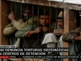 ONU denunció torturas en centros de detención afganos