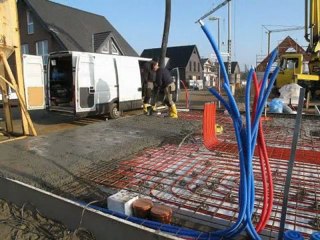 Fundament fuer Neubau Energiespar Fundamente