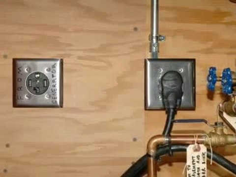 Reliance Controls PB30 L14-30 30 Amp Generator Power Cord In