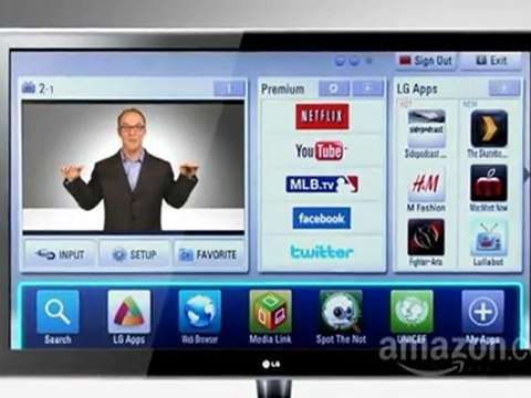 LG Infinia 42LV5500 42-Inch 1080p 120Hz LED-LCD HDTV