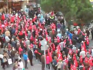 CUMHURİYET'E VE BAYRAĞA SAYGI YÜRÜYÜŞÜ 31.10.2011 İZMİR -KARŞIYAKA