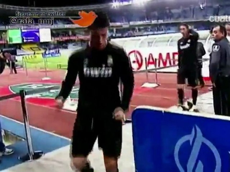 Cristiano Ronaldo insulte le public d'Anoeta