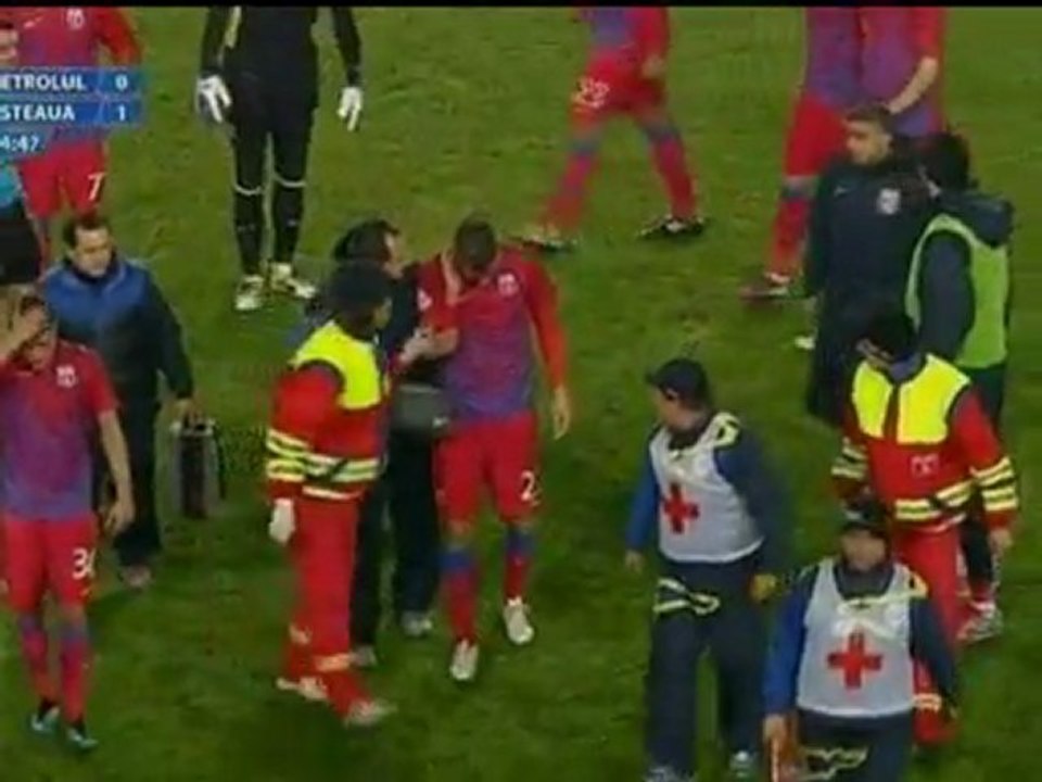 FOOTBALL VIOLENCE Romanian fan punches player video Dailymotion