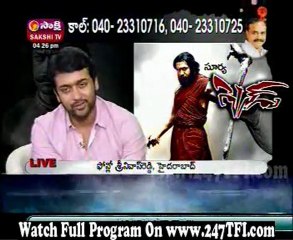 Sakshi TV Chit Chat With Hero Surya Part 3 [www.247TFI.com]