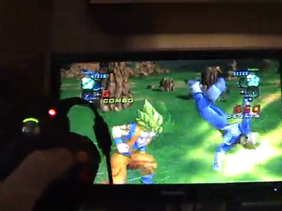 DBZ UT, un combat en difficile avec une main et une seule touche!