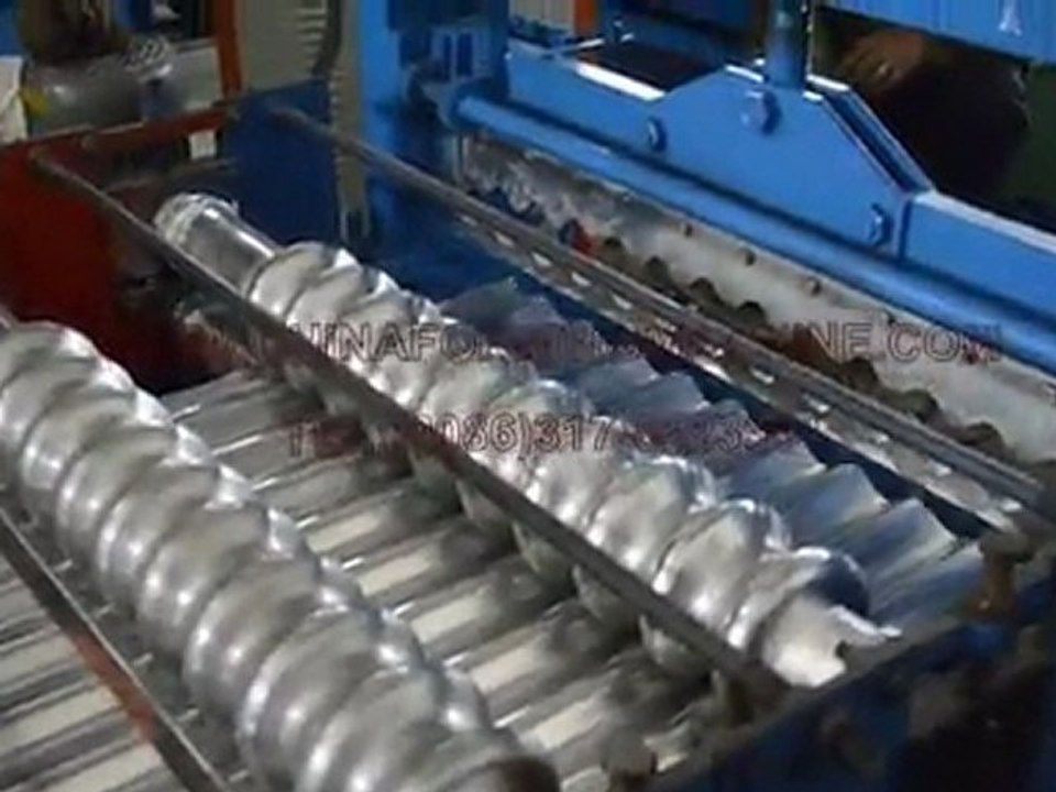 اللون الصلب لفة تشكيل المعدات