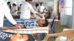 RAYAPATI SRINIVASA RAO  INAGURATING BLOOD DONATION CAMP AT NAGARJUNA UNIVERSITY ON 25-10-11-RED CROSS VIJAYAWADA
