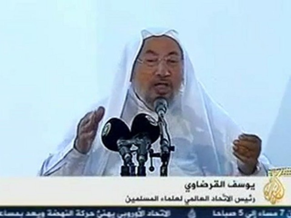 د. القرضاوي l يا بشار إفتح عيادتك الطبية أفضل لك