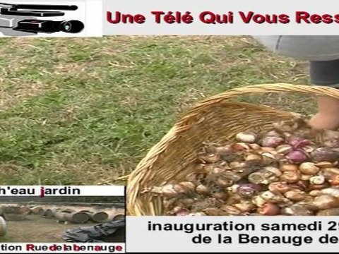 samedi 29 octobre 2011 L'Ech'eau jardin a été inauguré dérière l'église saint Marie Bordeaux