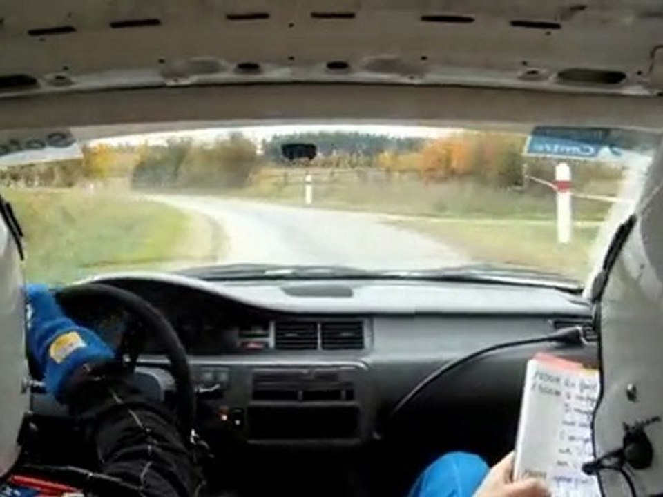 Rallye de l'indre 2011 es3 Honda civic N2