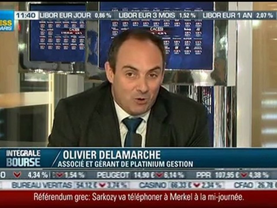 Olivier Delamarche : Papandréou interroge les moutons