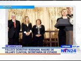 Fallece Dorothy Rodham, madre de la secretaria de Estado estadounidense Hillary Clinton