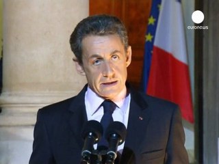 Sarkozy: "El Plan de rescate europeo es la única...