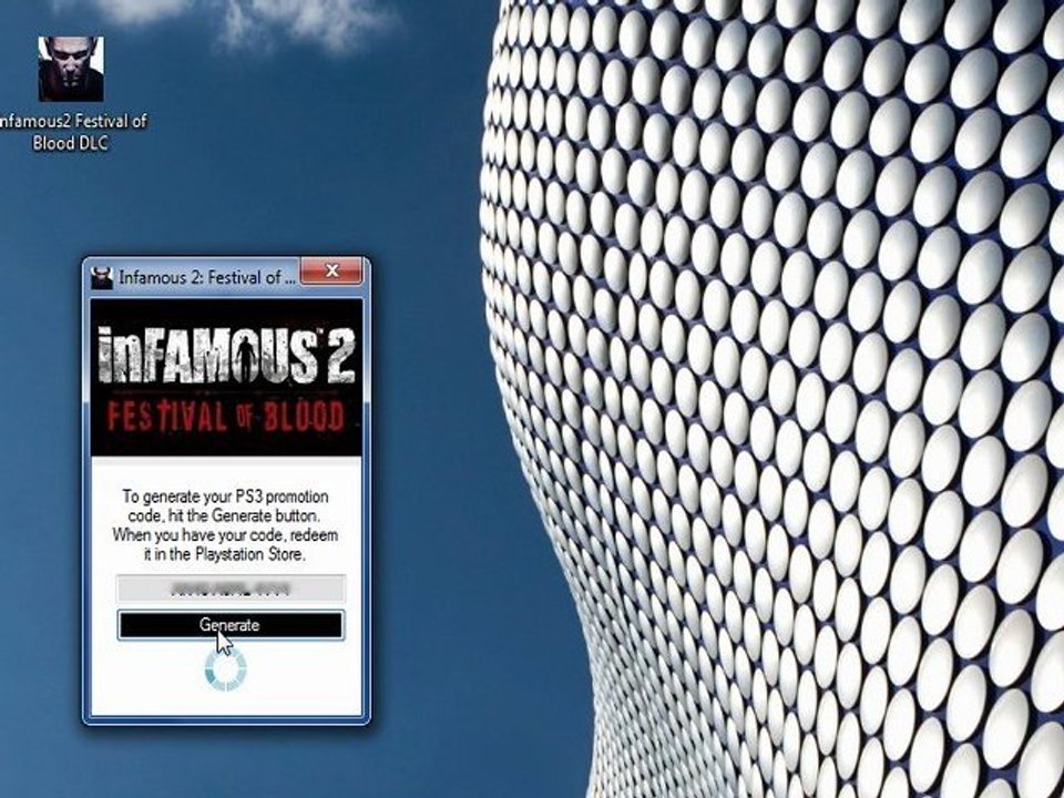 Infamous 2 Festival of Blood DLC for free