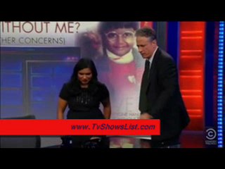 The Daily Show Season 16 Episode 137 (Mindy Kaling)