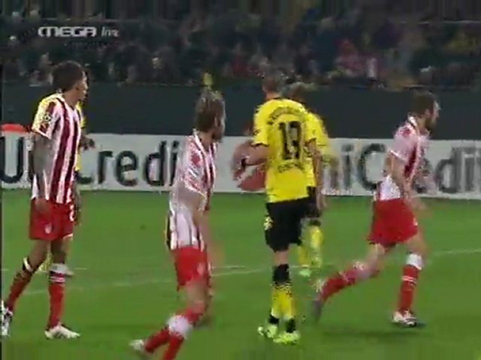 Ντόρτμουντ - Ολυμπιακός | Κεφαλιά Χολέμπας