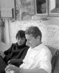 Annabel et Bernard Buffet: photo d'une rencontre