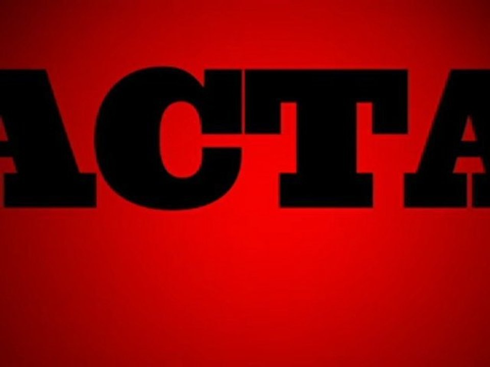 Say NO to ACTA