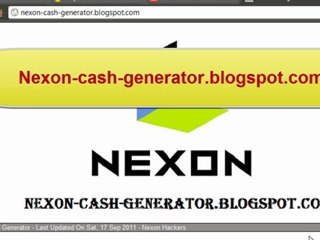 Nexon Cash Generator free Download !