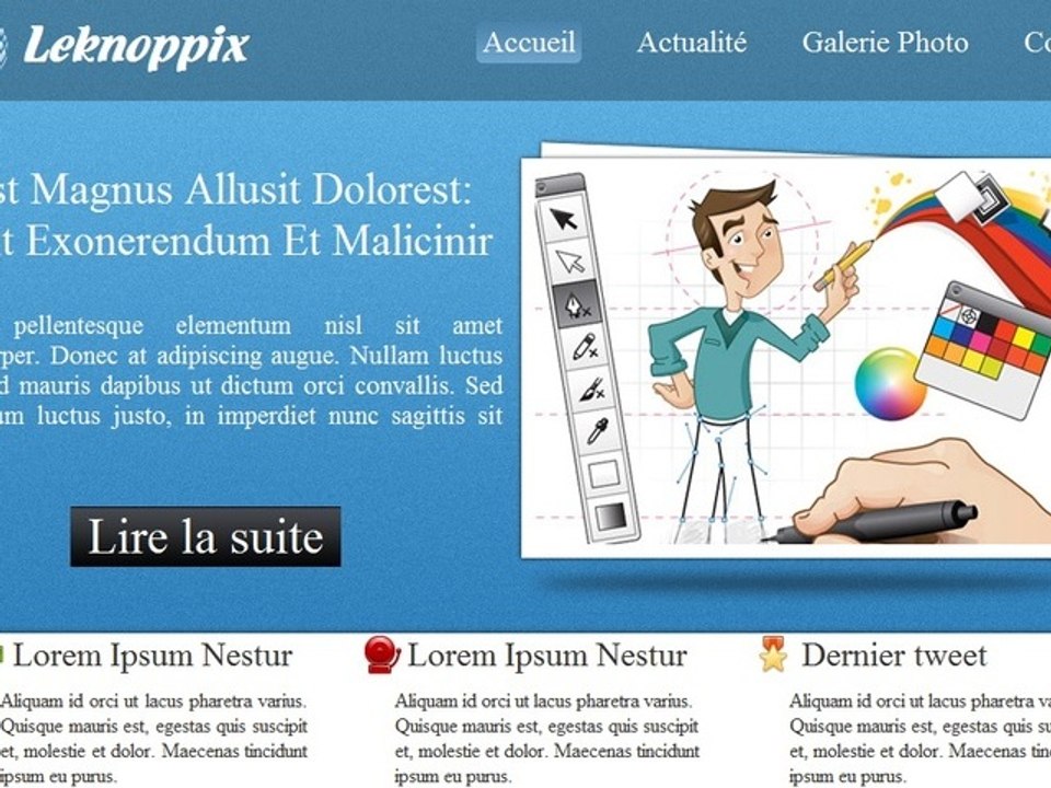 Tutoriel vidéo: Intégration d'un web design dans CMS Made in Simple partie 1