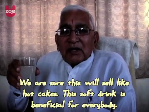 Un soda à l'urine de vache