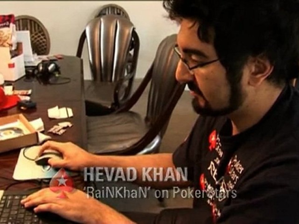 Team PokerStars Pro Hevad Khan.