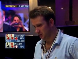 EPT 4, Barcelona. Heads Up - Sander Lylloff Vs Mark Teltscher III